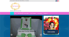 Desktop Screenshot of exclusivecakesandeventdeco.com